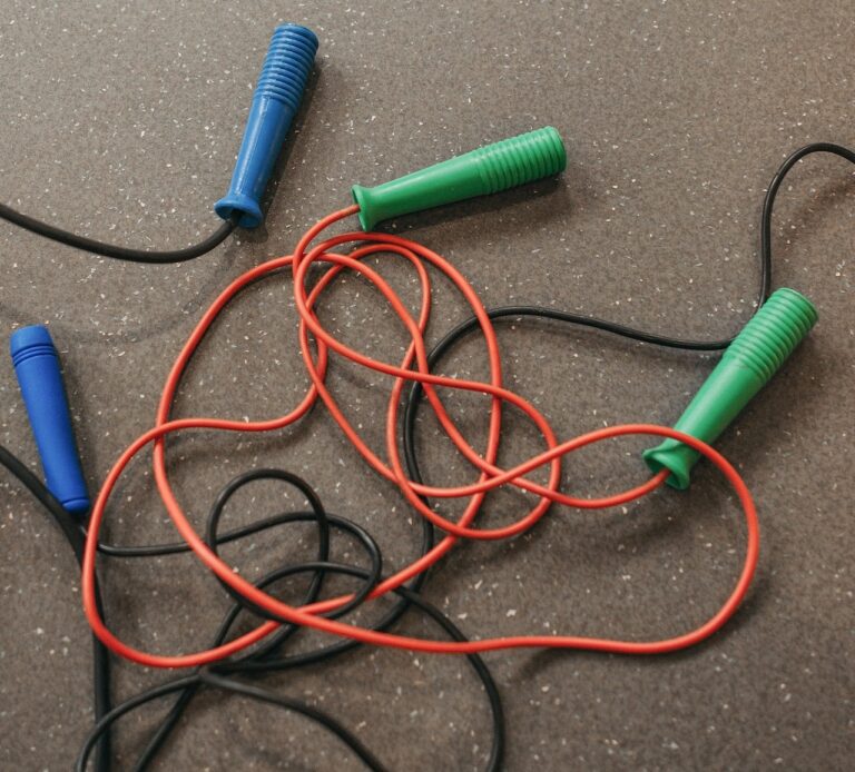 two jump ropes
